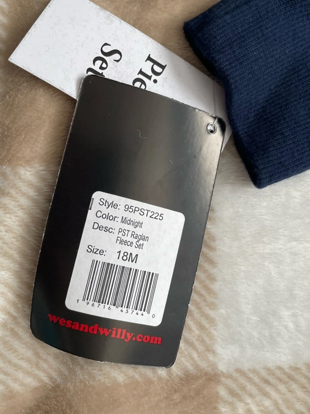 NWT Penn State Nittany Lions Kids 12-18 Month Hoodie & Jogger Set - Navy & Gray